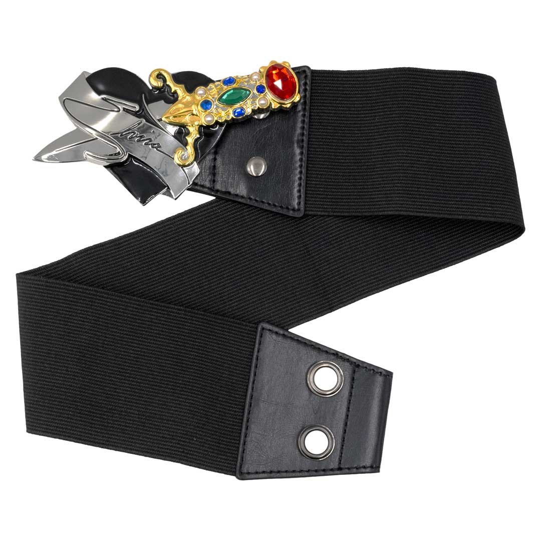 Elvira Dagger Belt with Elastic Waist Mistress of the Dark Fashion  Accessory