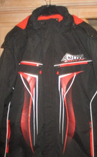 Atlas for men Parka Jacke Skijacke Snow schwarz /orange Gr. XL NEU mit Muster