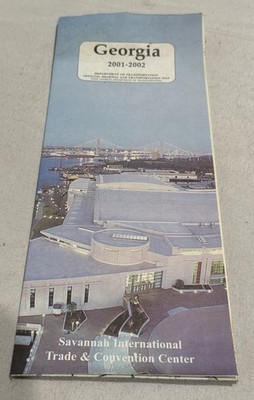 2001-2002 Department Of Transportation Map Savannah International Trade Center