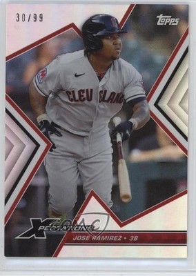 2023 Topps Xpectations 30/99 Jose Ramirez José Ramírez #48 d4v