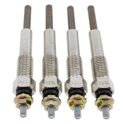 4X Plug Glow 9-82511978-0 for Isuzu C240 C190 C201 C221 D500 4BA1 4FA1 3AA1 12V