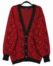 Vintage Levi s Dockers lange Strickjacke Medi...