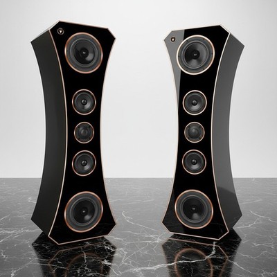 1 Paar High End Hi-Fi Standlautsprecher mit Dayton Audio Chassis DJP Design