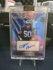 2023 Wild Card American Metallix Cooper Beebe Rookie Auto /15 WMM-CBA Dallas. rookie card picture