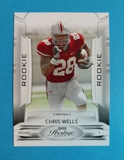 2009 Playoff Prestige Rookie Chris Beanie Wells RC #122 Ohio State