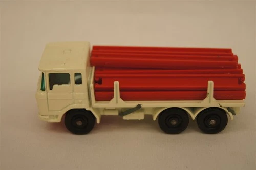 MATCHBOX LESNEY #58 DAF Girder Truck White 1960s ENGLAND