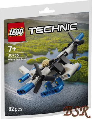 LEGO  Polybag: TECHNIc 30736 Weißes Wasserflugzeug ! NEU & OVP !