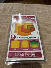Spellbinders Die Set Nestabilities Labels Two 6 Dies to Cut Emboss or Stencil