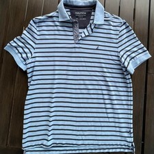 Nautica Performance Deck Shirt Polo L