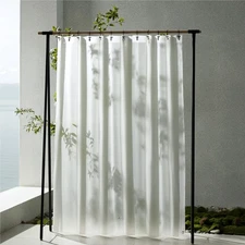 Premium Frosted EVA Shower Curtain Liner, 72” x 72” 6ft x 6ft, Extra Heavy-Du...