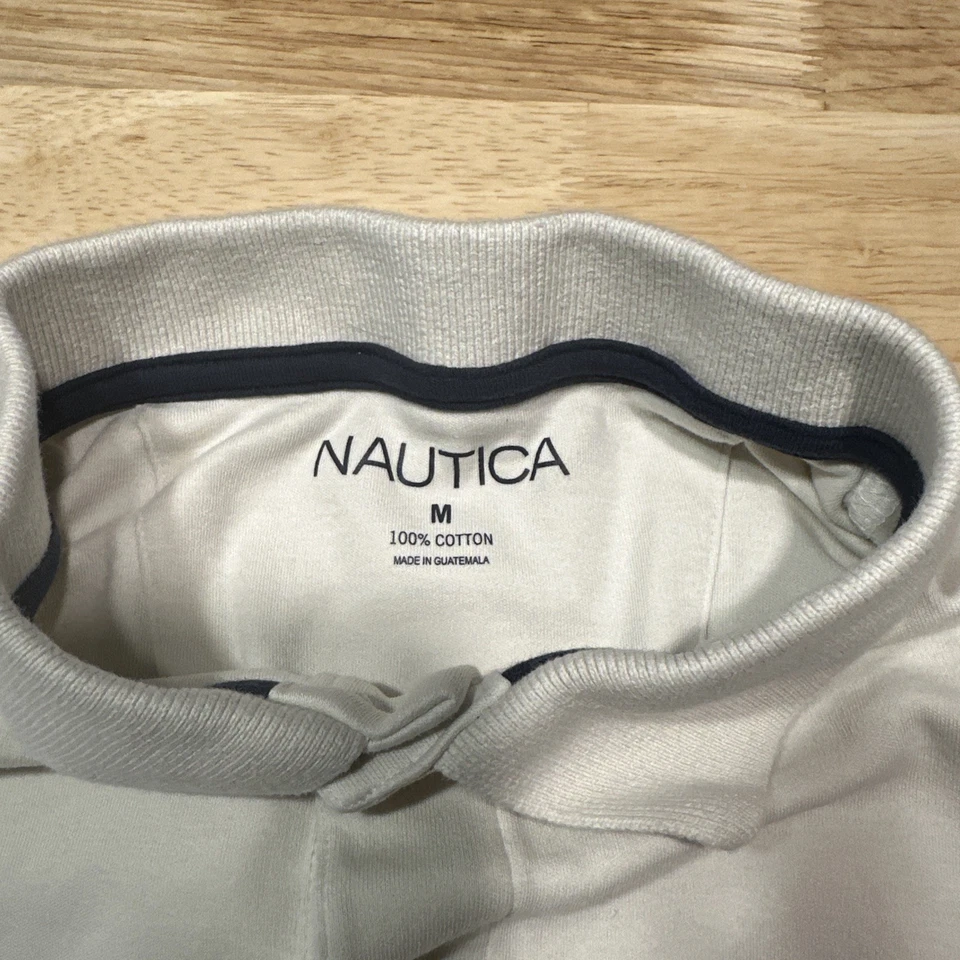 Nautica Men's White Polo Shirt - Image 3 of 4