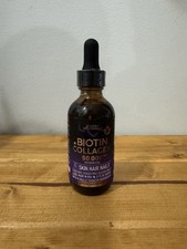 Liquid Biotin  Collagen 60,000 mcg Exp 8/27