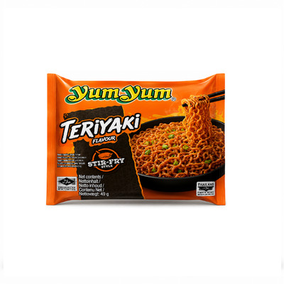 Yum Yum Teriyaki Flavour Stir Fry Style 30x60g 1.8kg Karton by JALDA
