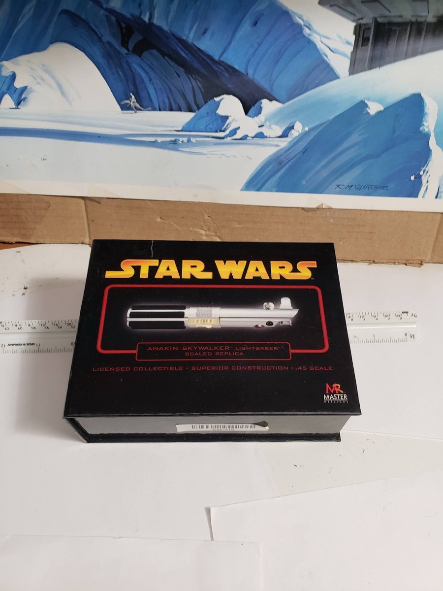 Master Replicas Star Wars Gold Anakin Skywalker ROTS Lightsaber