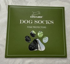 Dog Socks Expawlorer Anti Slip Paw Protectors For Hard Floors Size XXS