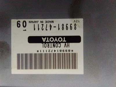 Chassis ECM Hybrid-electric Right Hand Dash Fits 06-09 PRIUS 19535822