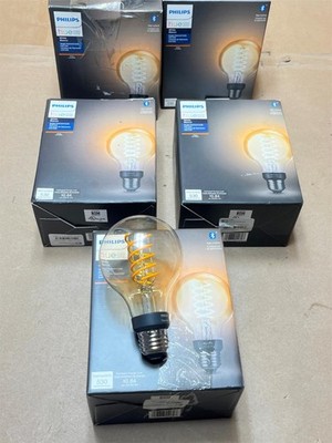 5x Pack Philips Hue 551796 LED Smart Lamp Bulb White 530Lumen