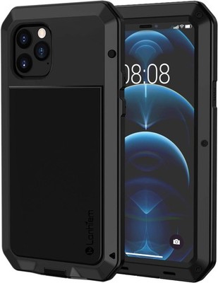 Lanhiem Heavy Duty Case Design für iPhone 12 / iPhone 12 Pro Stoßfest Robust Ar