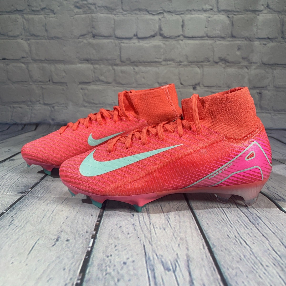 Nike Mercurial Superfly 10 Elite FG Mad Energy Sz 12.5 FQ1454-800 Soccer Cleats Nike Mercurial Superfly 10 Elite | FG Soccer Cleats | Mad  main image 4