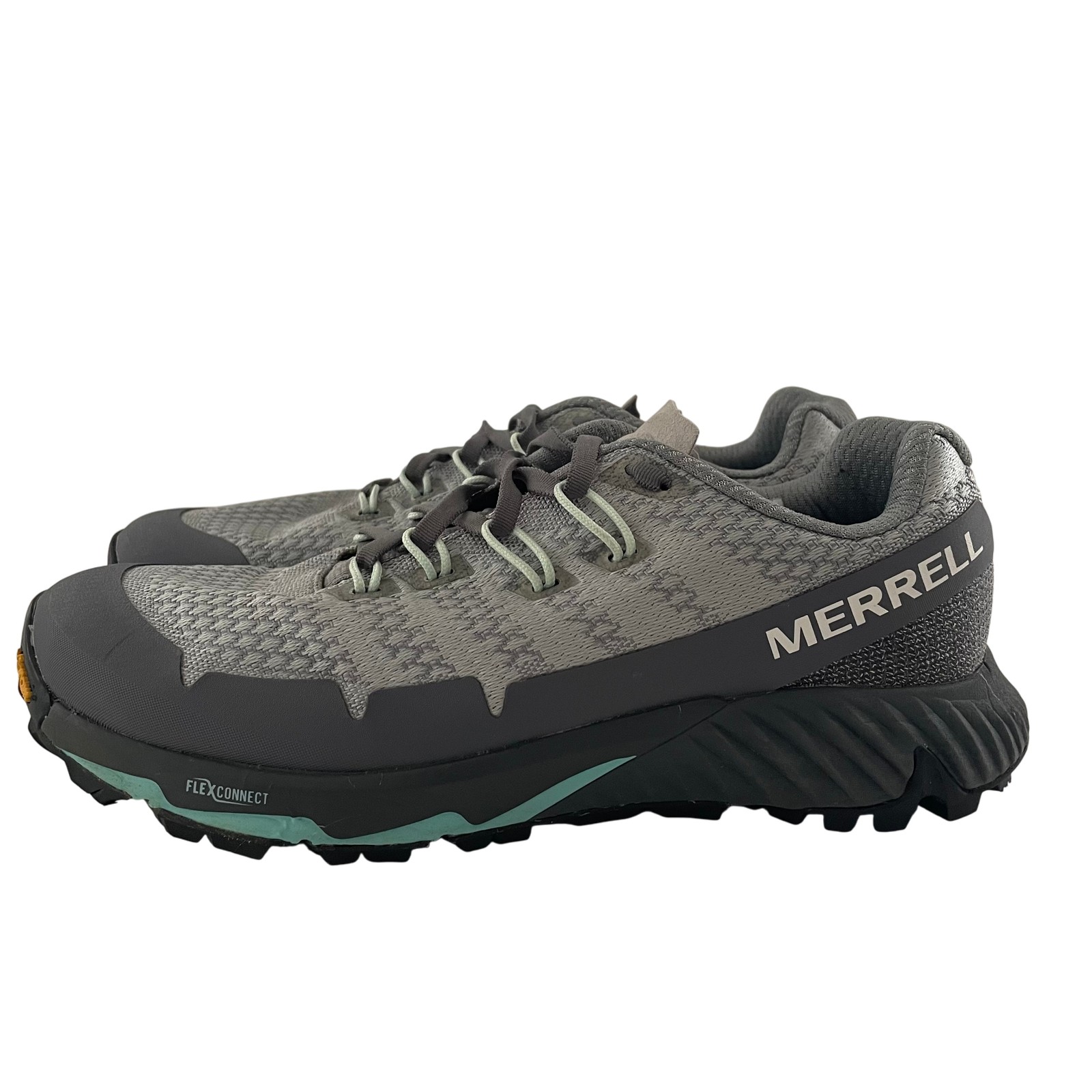 Merrell Trail Glove 6 scarpe donna taglia 8 grigio suola Vibram running trail J52876