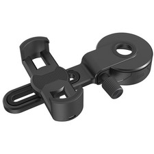Black Universal Phone Camera Clip Mount Spotting Scope Adapter Precise Focusing