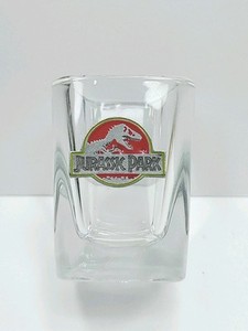 Jurassic Park Logo 16oz Pint Glass - Official Licensed Beer Mug Tumbler By Silver Buffalo