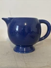 Vintage Fiesta *Cobalt* Ice Lip Pitcher 6.5” Tall