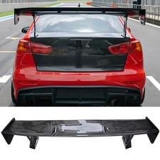 Carbon Fiber For Mitsubishi Lancer Evo 10 X Vtex Style Trunk Wing Spoiler 08-17