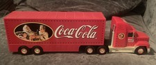 Coca Cola Christmas Gold Holiday Truck Santa Pack 2000 Lights Up Limited Edition