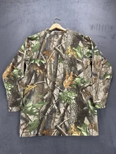 Mad Dog Gear Camo Fleece Hunting Shirt Jacket Long Sleeve Outdoor Men’s Large