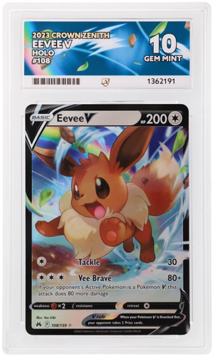 Eevee V graded ACE 10 for sale on eBay