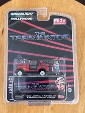 1:64 Greenlight Terminator Jeep CJ-7 Sarah Connor Figure