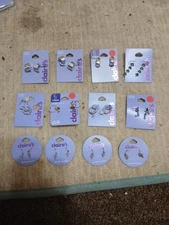 Bulk Lot Of (12) Claire's Jewelry Earrings MSRP$84 NWT