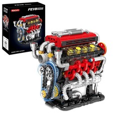 V8 Engine Building Set, V8 Engine Model kit That Run,Build Your Own Mini V8 M...