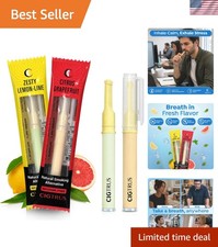 Portable Nicotine-Free Inhaler 2-Pack for Effective Craving Relief - Citrus