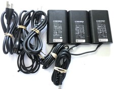 Lot of 3 Genuine Dell Laptop Charger AC Power Adapter HA65NM130 06TFFF 19.5V 65W