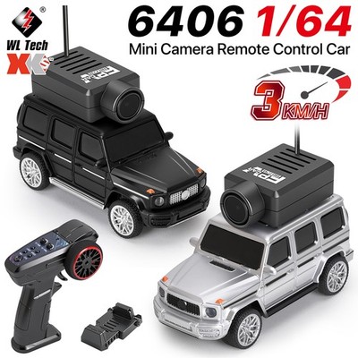 WLtoys 1:64 FPV Car Mini RC Racing Car 120° Wide Angle Camera