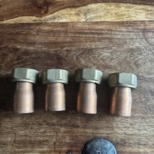 4 X 22 mm Bath Tap Connectors Bathroom