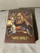 NEW Magic World DIY Book Nook Kit SQ-14 3D Wooden Puzzle LED Lights Sealed