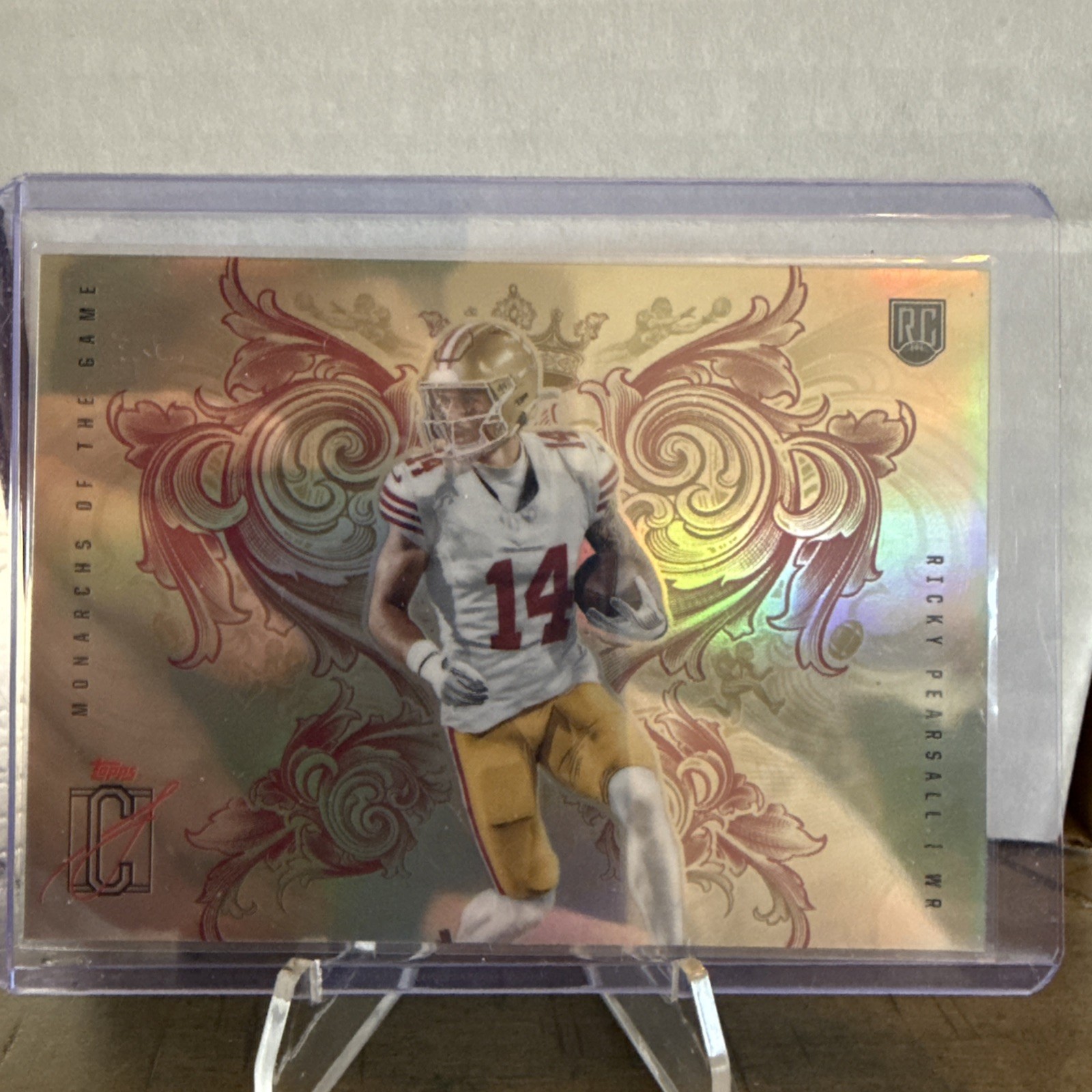 Ricky Pearsall 2024 TOPPS SIGNATURE CLASS   MONARCHS OF THE GAME Case Hit Rookie
