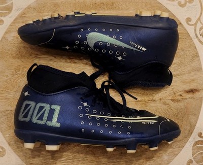 Nike Mercurial Superfly 7 Academy MDS Cleats Soccer Sz  US 2Youth, Blue