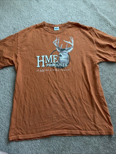 HME Products Gildan Ultra Cotton Large Orange Hunting Shirt