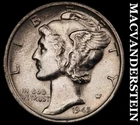 1945-S Mercury Dime- Silver- Scarce High Grade Luster No Reserve #J237