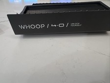 Whoop 4.0 Fitness Tracker Black with 1 Onyx Band, Battery Charger