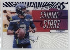 2019 Panini Illusions Shining Stars Blue 260/299 Russell Wilson #20 he0