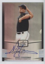 2012 Leaf Metal Draft Silver 86/99 Nick Travieso #BA-NT1 Auto 00ah