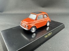 Kyosho 1/64 FIAT 500 F Red Tea Collector's