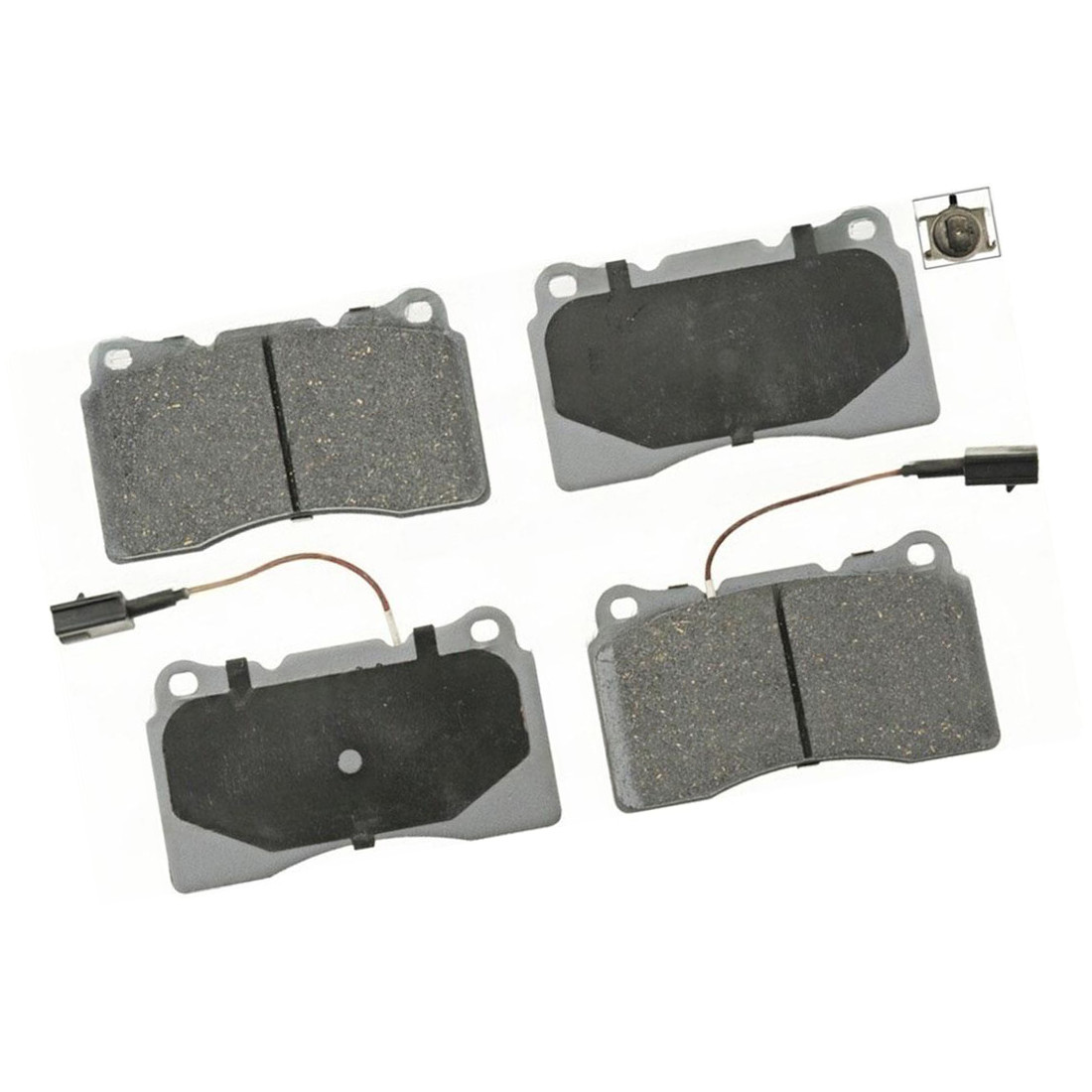 Front Ceramic Brake Pads for Regal ATS CTS V70 Camaro Lancer Impreza WRX STI