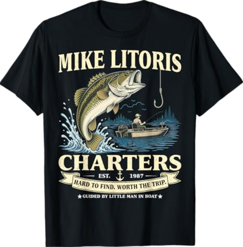 Funny Adult Humor Mike Litoris Innuendo Joke Gag Gifts T-Shirt - Picture 1 of 2