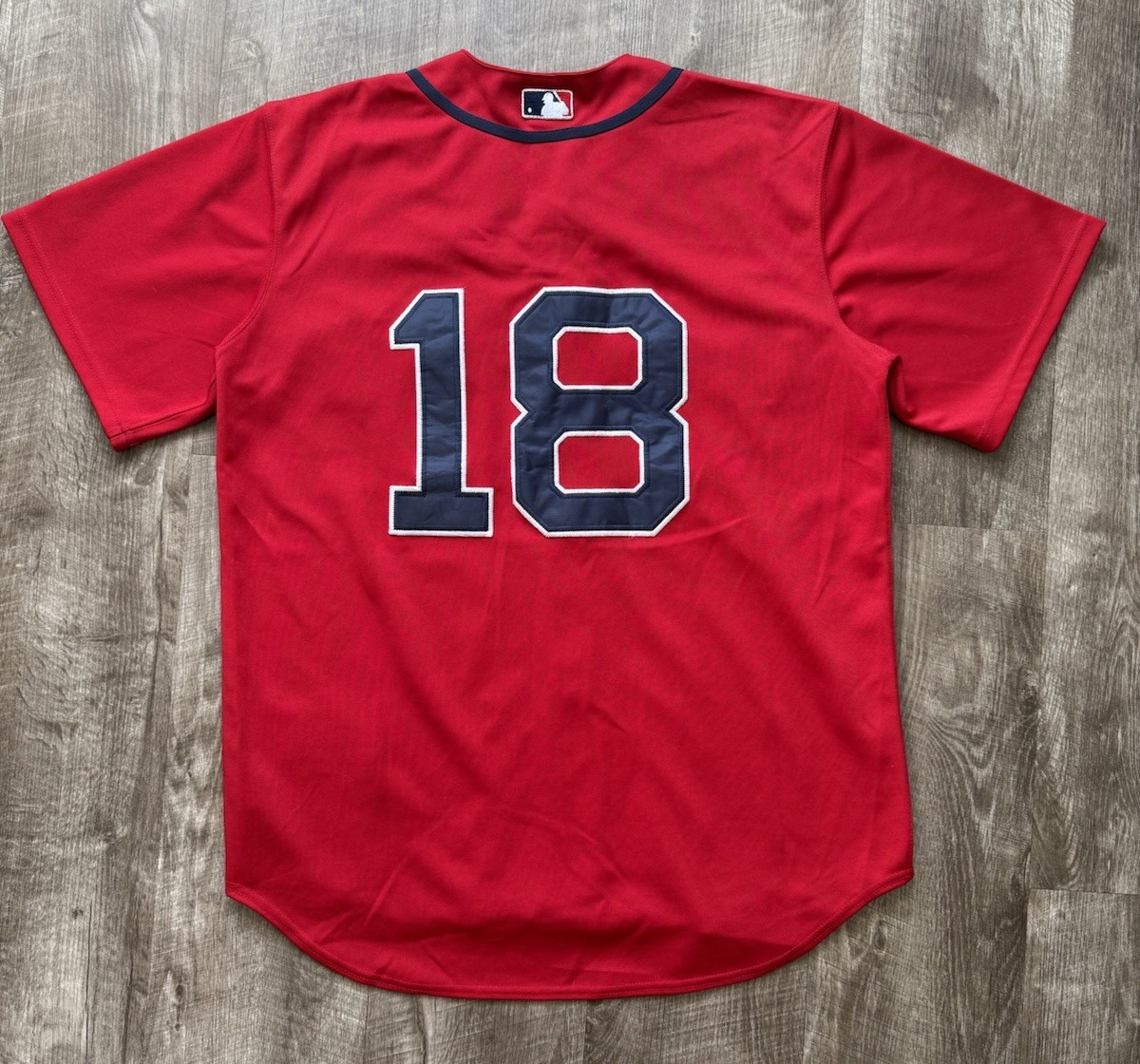 Vintage Johnny Damon Red Jersey Men's Boston Red Sox #18 MLB